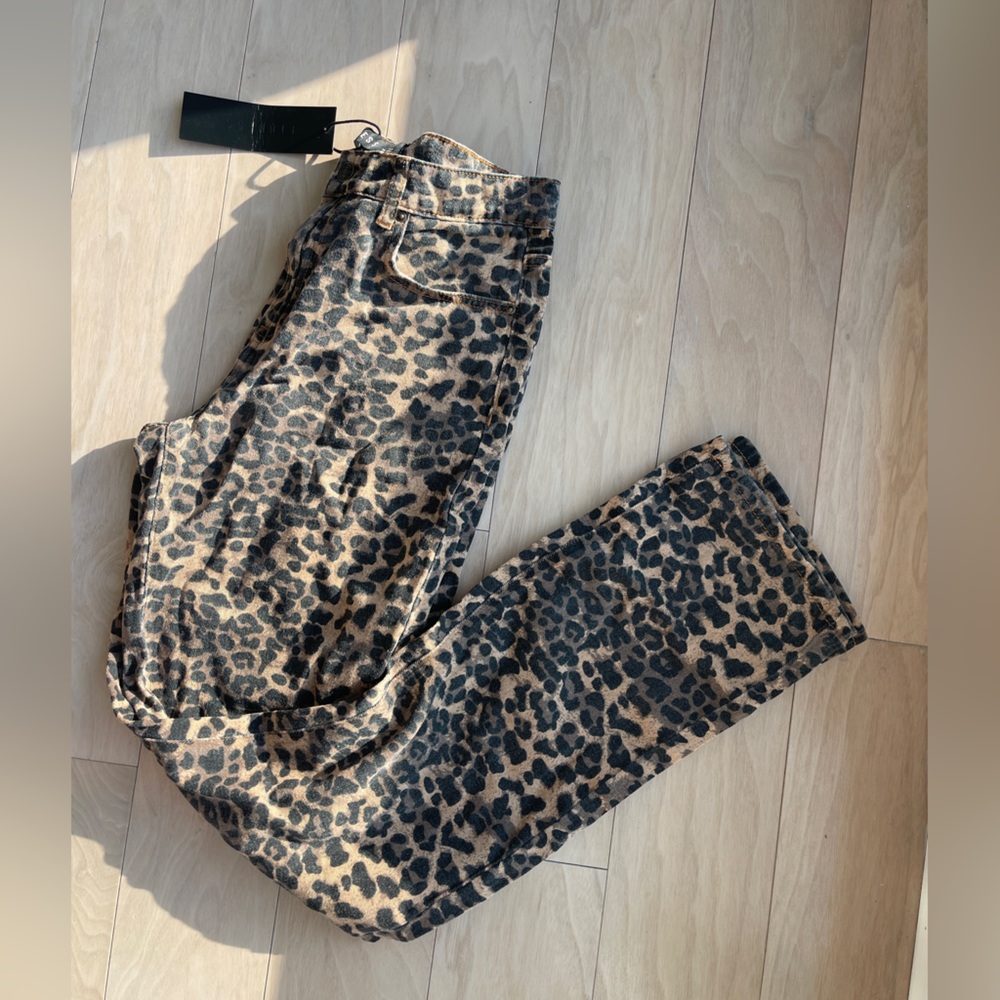 🐆NWT! | Lioness Leopard Print Jeans